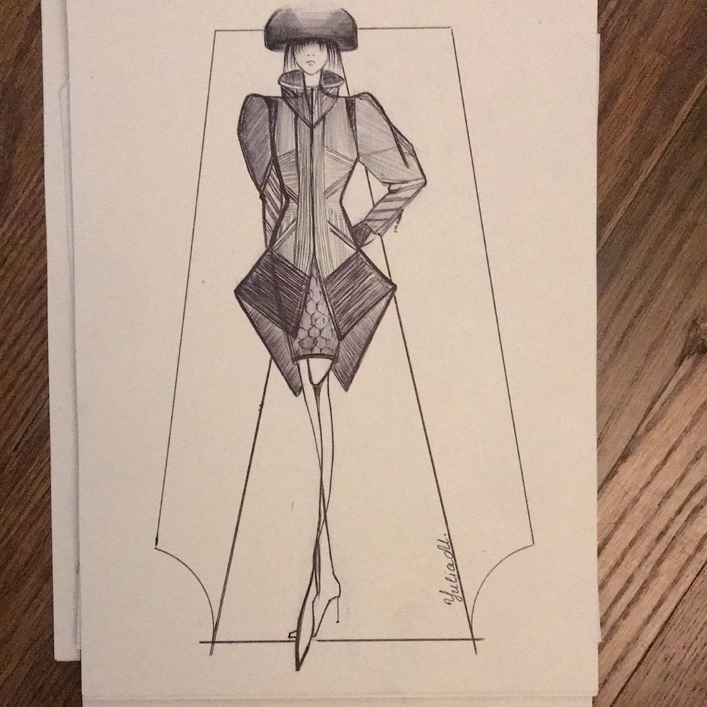Fashion drawing - Picture 1 of 3